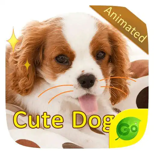 Free play online Cute Dogs GO Keyboard Animated Theme  APK