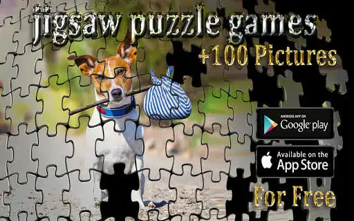 Play Cute dogs picture jigsaw puzzle game for Adults  and enjoy Cute dogs picture jigsaw puzzle game for Adults with UptoPlay