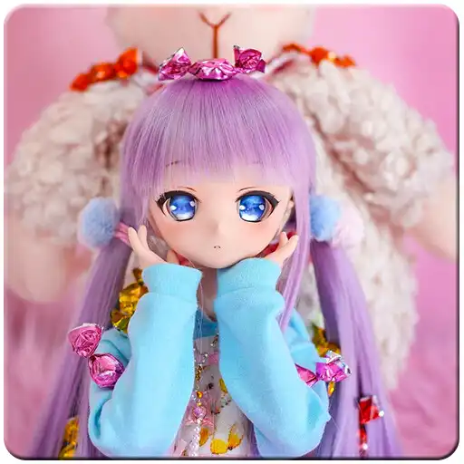 Play Cute Doll Cartoon Wallpaper APK