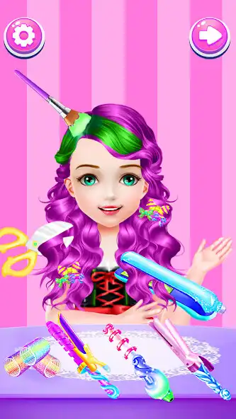Play Cute Dolls Hair Spa Contest  and enjoy Cute Dolls Hair Spa Contest with UptoPlay
