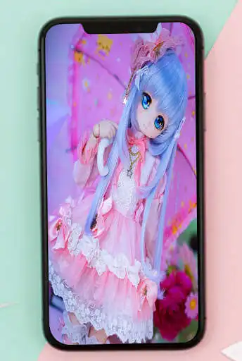 Play Cute Doll Wallpaper Free as an online game Cute Doll Wallpaper Free with UptoPlay