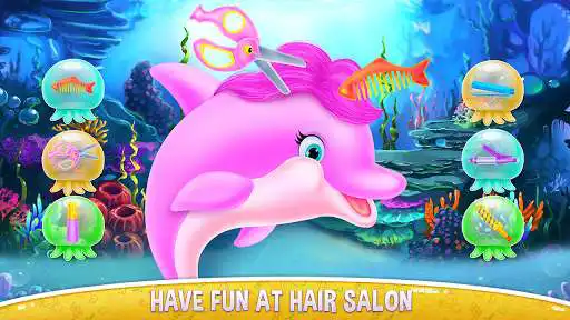 Play Cute Dolphin Caring & Dressup  and enjoy Cute Dolphin Caring & Dressup with UptoPlay