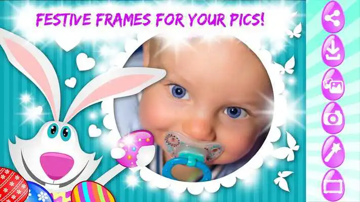 Play Cute Easter Photo Frames