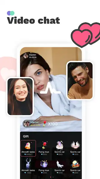Play Cutee - Live Video Chat as an online game Cutee - Live Video Chat with UptoPlay