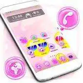 Free play online Cute Emoji Couple Launcher APK