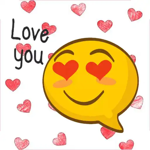 Free play online Cute Emoticons  Sticker APK