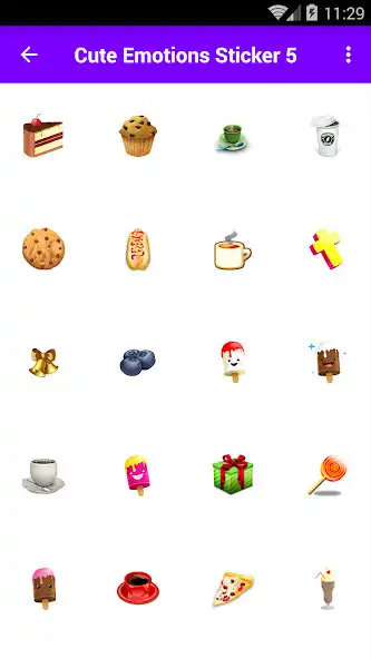 Play Cute Emoticons  Sticker