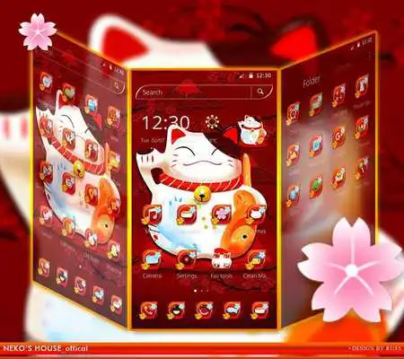 Play Cute Fortune Beckoning Cat Theme