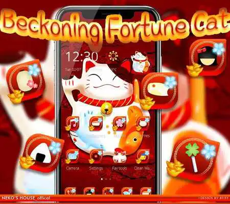 Play Cute Fortune Beckoning Cat Theme