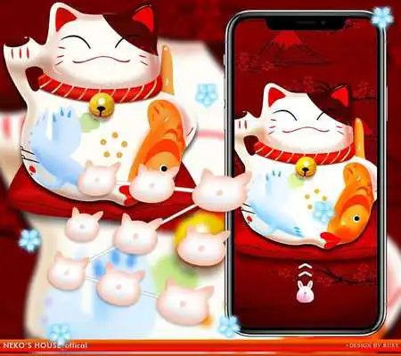 Play Cute Fortune Beckoning Cat Theme