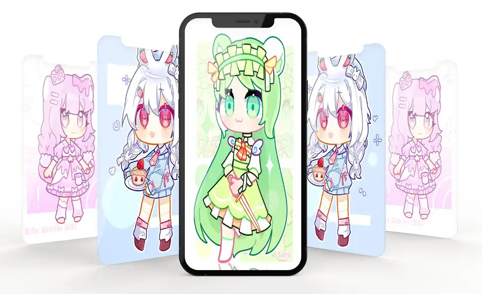 Play Cute Gacha Plus Wallpaper HD  and enjoy Cute Gacha Plus Wallpaper HD with UptoPlay