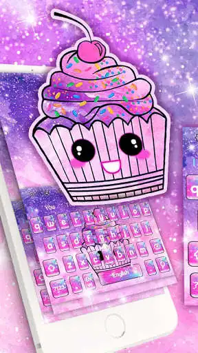Play APK Cute Galaxy Cupcake Keyboard Theme  and enjoy Cute Galaxy Cupcake Keyboard Theme with UptoPlay keyboard.theme.cute.galaxy.cupcake