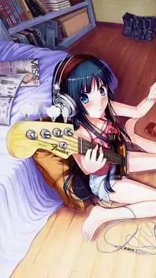 Play Cute Girl Anime Wallpaper HD