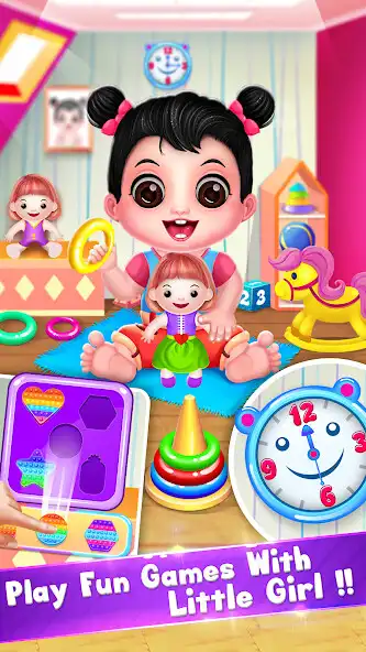 Play Cute Girl Daycare  Dress up as an online game Cute Girl Daycare  Dress up with UptoPlay