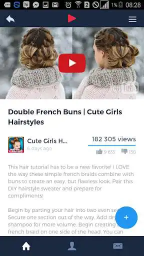Play Cute girl hairstyles