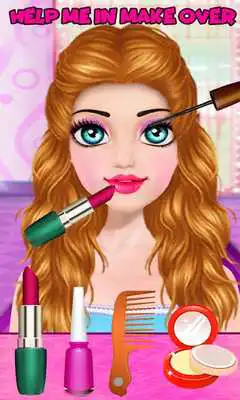 Play Cute Girl Makeup Salon Game: Face Makeover Spa