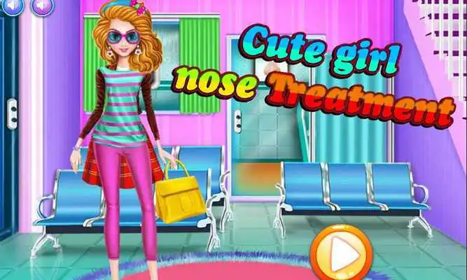 Play Cute Girl Nose Treatment