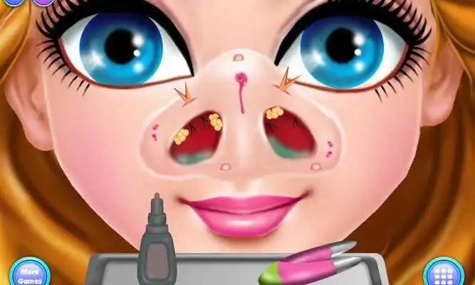 Play Cute Girl Nose Treatment