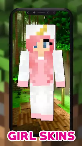 Play Cute Girl Skins for MCPE