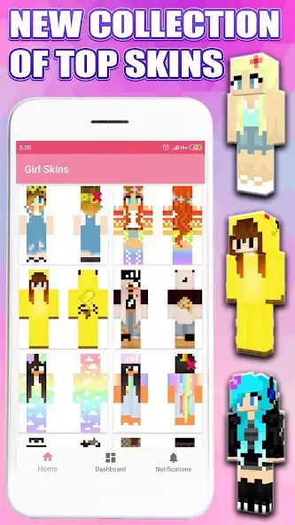 Play Cute Girls Skins for Minecraft  and enjoy Cute Girls Skins for Minecraft with UptoPlay