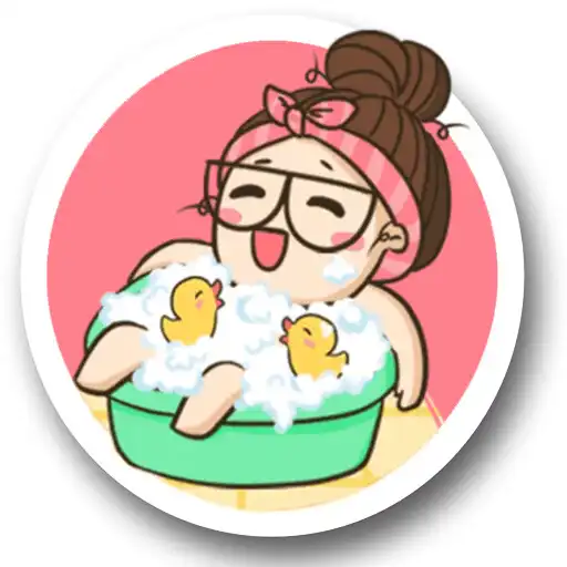 Play Cute Girl Sticker for WhatsApp APK