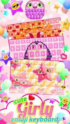 Play Cute Girly Emoji Keyboard