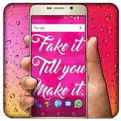 Free play online Cute Girly Lock Screen with Quotes APK