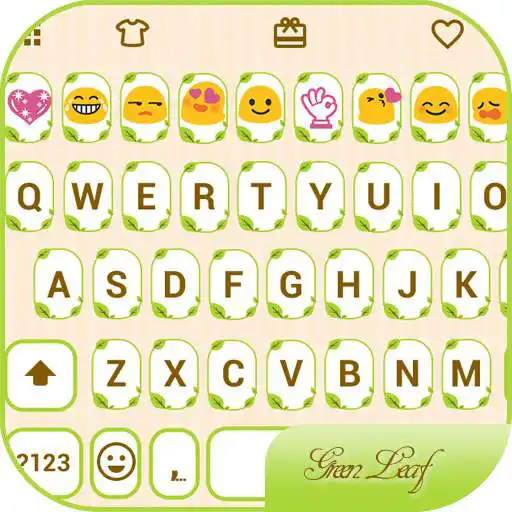 Free play online Cute Green Emoji Keyboard APK Free play online Cute Green Emoji Keyboard APK