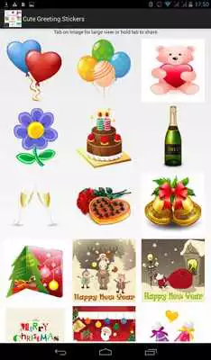 Play Cute Greeting Stickers