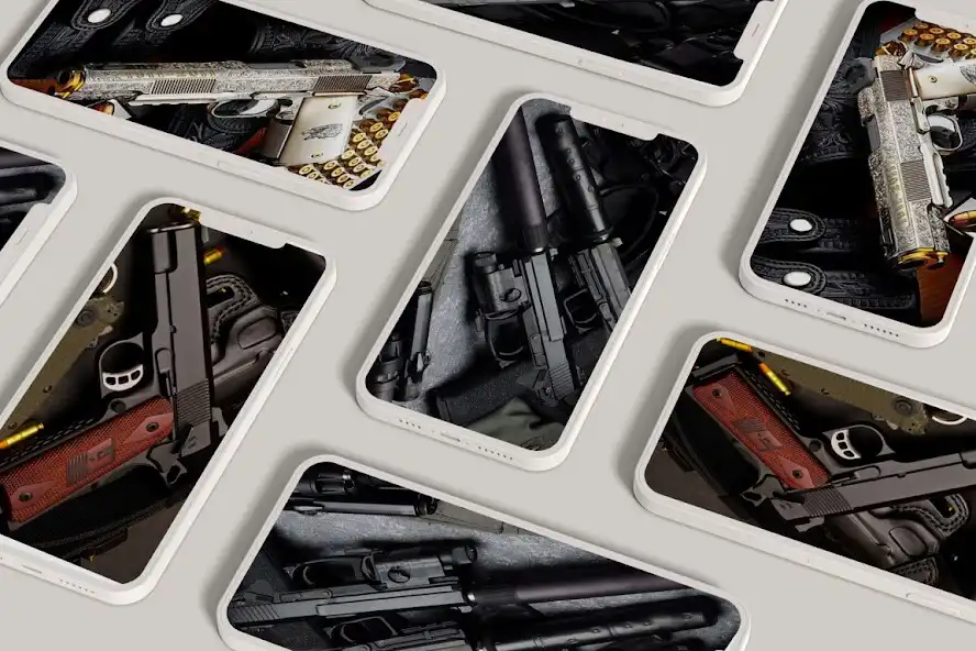 Play Cute Gun Wallpaper  and enjoy Cute Gun Wallpaper with UptoPlay