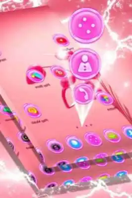 Play Cute Heart Flowers Launcher