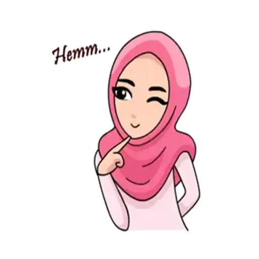 Play Cute Hijab Girls Stickers APK