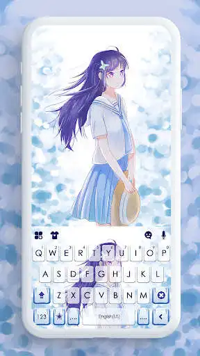 Play Cute JK Anime Girl Keyboard Background  and enjoy Cute JK Anime Girl Keyboard Background with UptoPlay