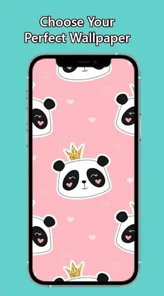 Play Cute Kawaii Panda Wallpaper as an online game Cute Kawaii Panda Wallpaper with UptoPlay