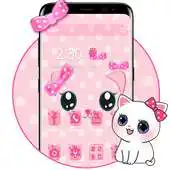 Free play online Cute Kawaii Pink Cat Theme APK Free play online Cute Kawaii Pink Cat Theme APK