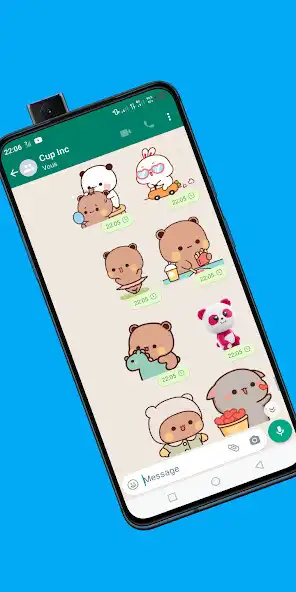 Play Cute Kawaii Stickers as an online game Cute Kawaii Stickers with UptoPlay