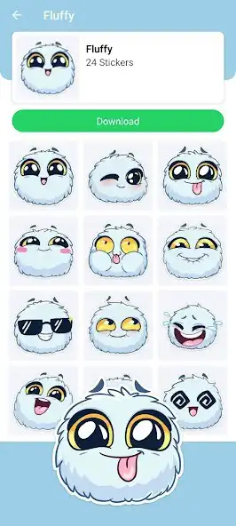 Play Cute Kawaii Stickers WASticker  and enjoy Cute Kawaii Stickers WASticker with UptoPlay