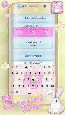 Play Cute Keyboard Themes