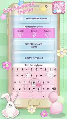 Play Cute Keyboard Themes