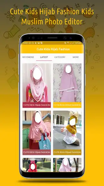 Play Cute Kids Hijab Fashion Kids as an online game Cute Kids Hijab Fashion Kids with UptoPlay