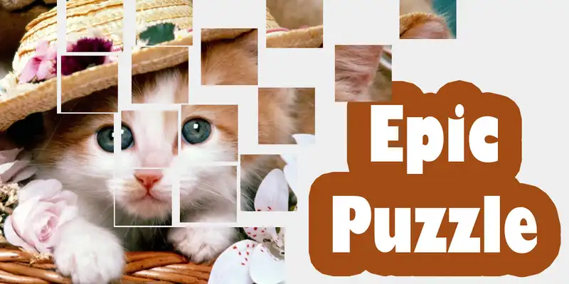 Play Cute Kitty Epic Puzzle