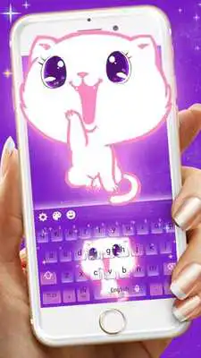 Play Cute Kitty Kawaii Shiny Keyboard