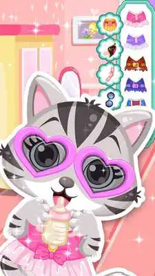 Play Cute Kitty - Pet Dressup Game