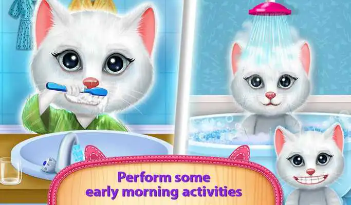 Play Cute Kittys Bedtime Activities