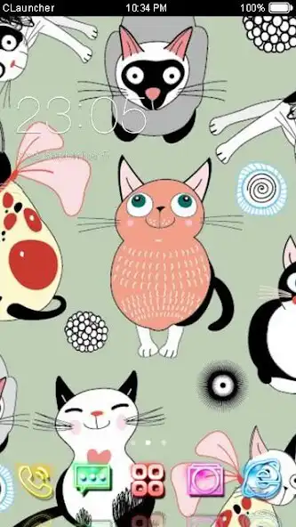 Play Cute Kitty Theme  and enjoy Cute Kitty Theme with UptoPlay