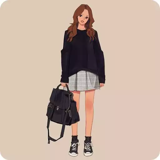 Free play online Cute Laura Wallpapers HD APK