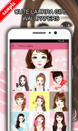 Play Cute Laurra Girl Wallpapers  and enjoy Cute Laurra Girl Wallpapers with UptoPlay