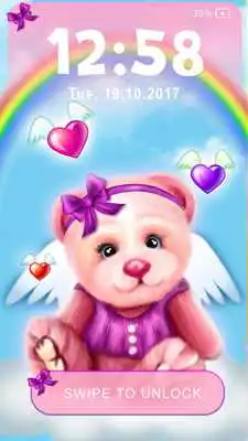 Play Cute Little Bear Lock Screen
