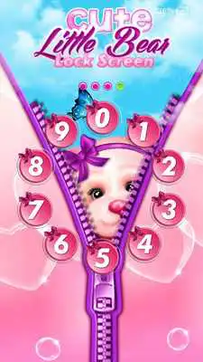 Play Cute Little Bear Lock Screen