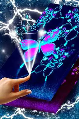 Play Cute Live Butterfly Wallpaper